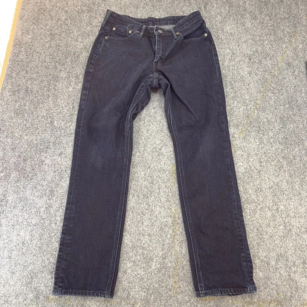 Levi's 511 Slim Fit Jeans Very Dark Wash Denim Blue Size 30x30 Commuter Pocket